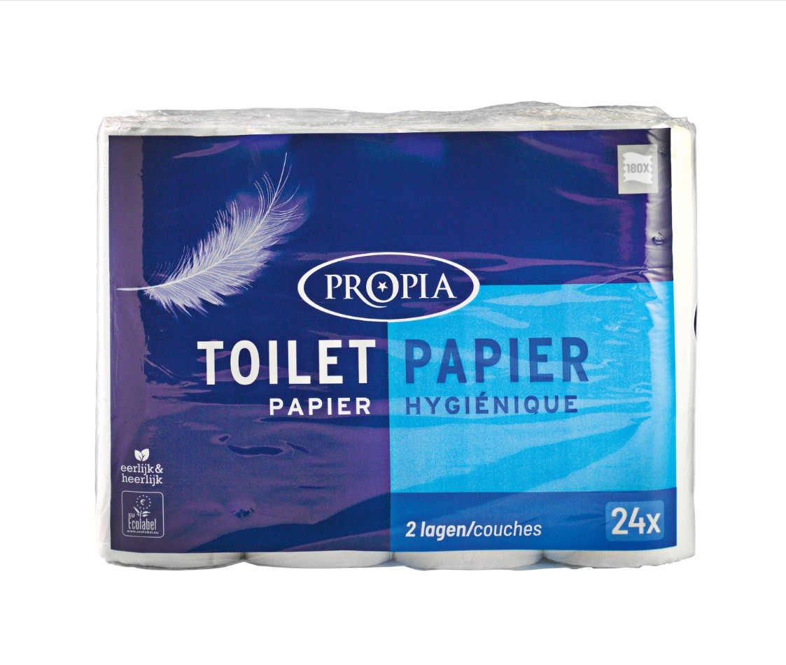 Toiletpapier Propia 2-Laags 180vel 24 rol
